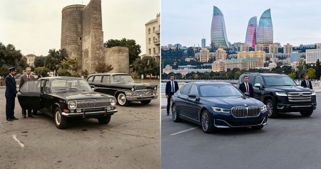 Volqadan BMW-yə: Azərbaycanda vəzifəli şəxslərin maşınları bir əsr ərzində necə dəyişdi?