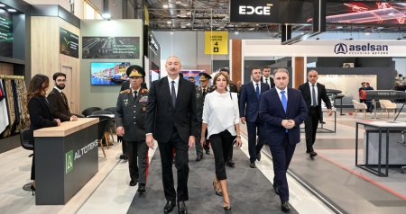 Prezident və birinci xanım &ldquo;ADEX 2026&rdquo; sərgisində - FOTO/VİDEO