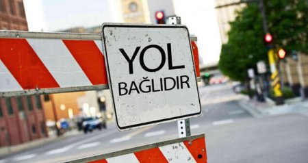 8 Noyabr prospekti istiqamətində YOL BAĞLANDI - Xəbərdarlıq