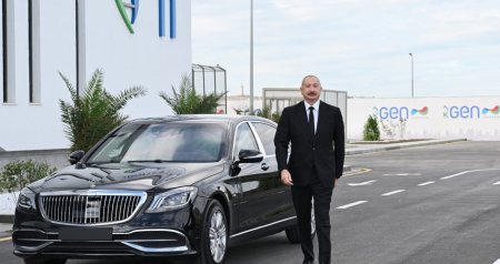 Prezident dərman istehsalı müəssisəsinin açılışında &ndash; FOTO