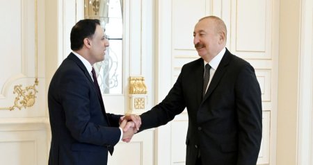 İlham Əliyev Britaniyanın ticarət üzrə dövlət nazirini qəbul etdi - FOTO