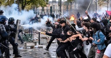 Məktəblilər Parisi &ldquo;PARTLADIR&rdquo; &ndash; Etirazlar Fransadakı hansı rəzillikləri ÜZƏ ÇIXARDI?