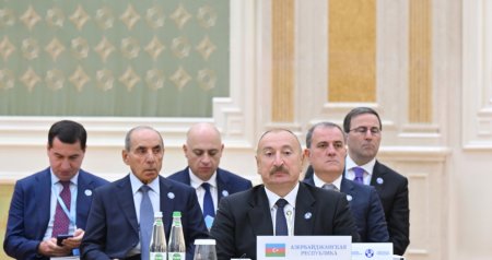 Prezident MDB Dövlət Başçıları Şurasının geniş tərkibdə iclasında - FOTO