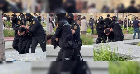"28 May" metrosunun qarşısında kütləvi həbslər &ndash; Saxlanılanların sayı 200-ü keçdi?