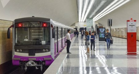 Bakı metrosundan istifadə edən sərnişinlərin sayı azalıb