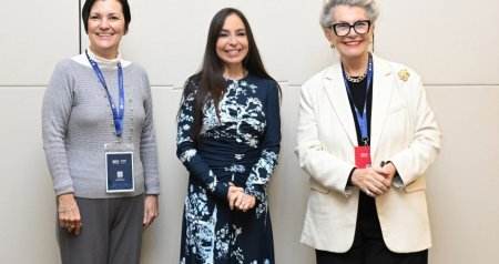 Leyla Əliyeva UNESCO-nun Baş direktorunun müavini ilə görüşüb
