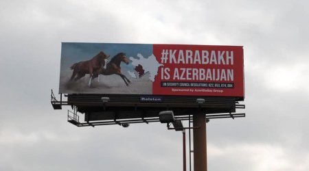 Texas yollarında Qarabağ atları