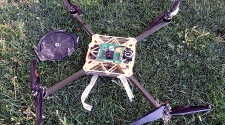 Düşmənin zərbə PUA-sı zərərsizləşdirilib - FOTOLAR