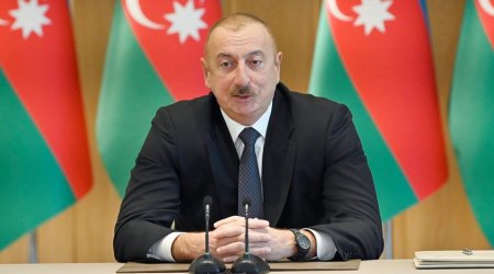 İlham Əliyev  İnterfaks agentliyinə müsahibə verdi