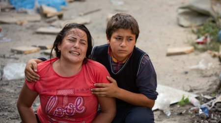 Dünya şöhrətli fotoqraf Bərdədəki erməni terrorundan yazdı