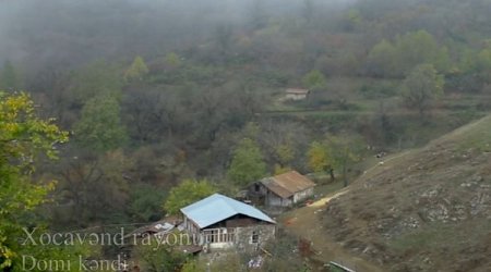 Xocavəndin işğaldan azad olunan Domi kəndi - VİDEO