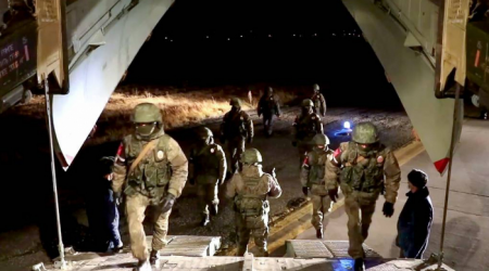 Rusiyadan sülhməramlıları daşıyan 200 təyyarə İrəvana gəlib