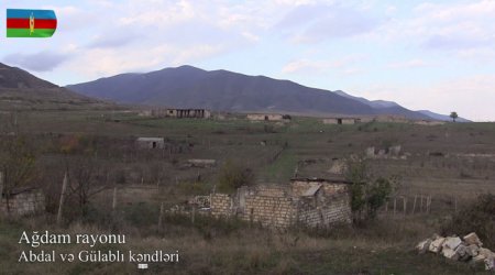 Ağdamın Abdal və Gülablı kəndlərindən görüntülər - VİDEO