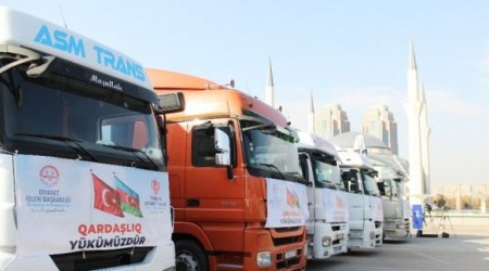 Türkiyədən Azərbaycana yardım göndərildi