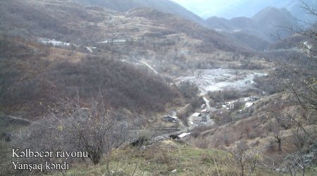 Kəlbəcərin Yanşaq kəndindən görüntülər - VİDEO