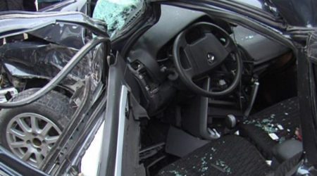 Daşkəsəndə ağır yol qəzası - ÖLƏN VAR