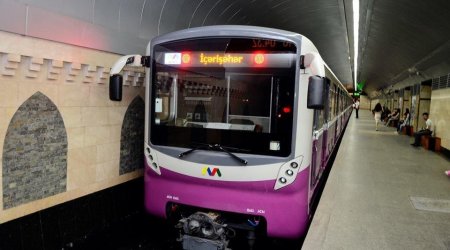 Metronun fəaliyyətinə qoyulan məhdudiyyət uzadıldı