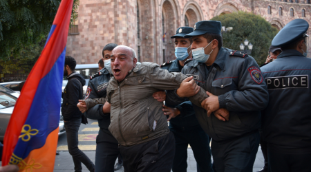 Ermənistanda yenidən vətəndaş-polis qarşıdurması yaşandı