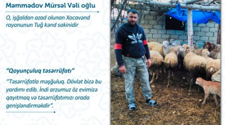 Xocavənd sakinlərinin kiçik ailə biznesi - FOTO 