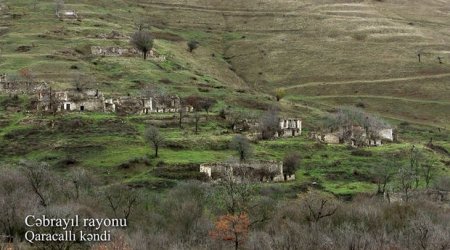 İşğaldan azad edilmiş Cəbrayılın daha bir kəndindən görüntülər - VİDEO