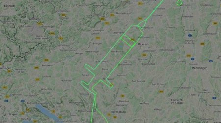 Alman pilot səmada şpris çəkdi