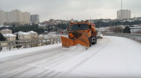 Ölkədəki avtomobil yollarında vəziyyət necədir? - Agentlik məlumat yaydı 