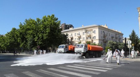 Küçələrin dezinfeksiyası niyə dayandırılıb? - SƏBƏB