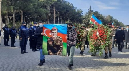 Daha bir şəhidimiz dəfn edildi