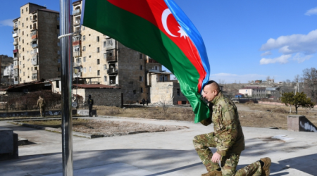 Ali Baş Komandan Laçında bayrağımızı ucaltdı - VİDEO