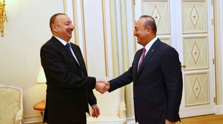 Çavuşoğlu İlham Əliyevlə görüşəcək