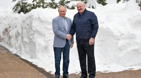Lukaşenko Soçidə Putinlə görüşür – Sonra xizək sürəcəklər