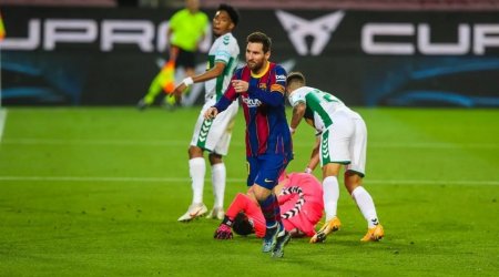 Messi İspaniya La Liqasının bombardiri oldu