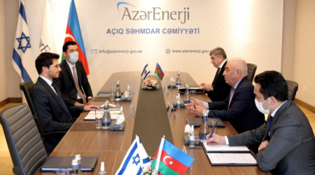 İsrail səfiri “Azərenerji”də olub