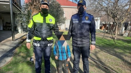 İtkin düşən azyaşlı tapıldı