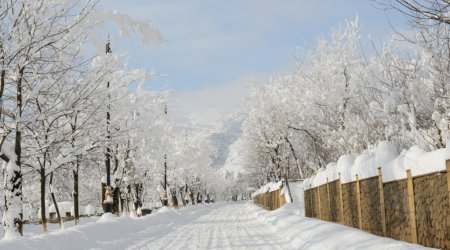 Hadruta qar yağdı – İllər sonra bunu izləyə bildik - VİDEO