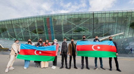 Şəhid övladları Türkiyəyə səfər ediblər - FOTO