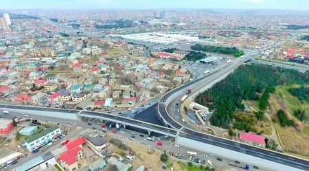 Yeni yol qovşağı istifadəyə verildi - Daha bu ərazidə tıxac olmayacaq - FOTO