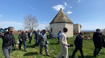 İƏT nümayəndələri ermənilərin donuz saxladığı İmarətdə - VİDEO