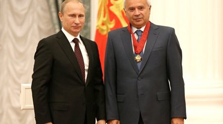 Putin azərbaycanlı iş adamı ilə görüşdü