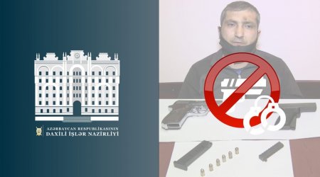 Yasamalda atəş açan şəxs tutuldu - FOTO