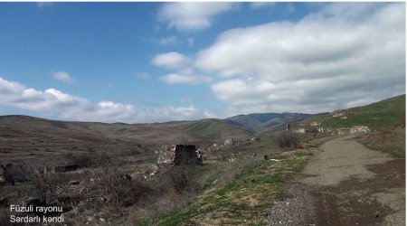 Füzuli rayonunun Sərdarlı kəndi - VİDEO