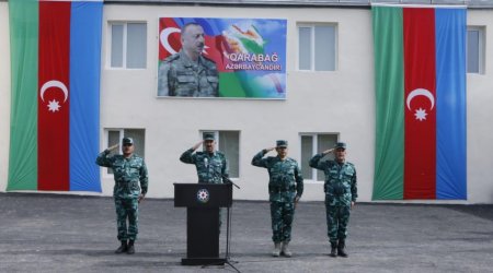 Zəngilanda yeni hərbi hissə yaradıldı - FOTO