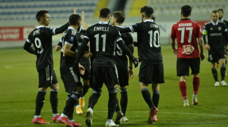 «Qarabağ» «Qəbələ»ni 5 dəfə məyus etdi