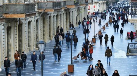 Azərbaycan əhalisinin 45.7 faizi 29 yaşa qədər insanlardan ibarətdir - STATİSTİKA