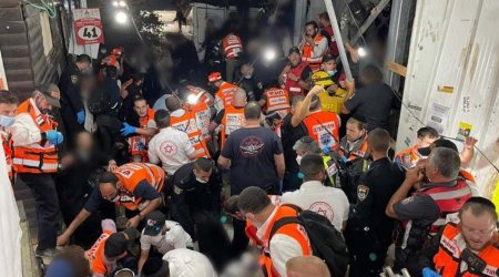 İsraildə izdihamda ölənlərin sayı 44-ə yüksəldi - VİDEO