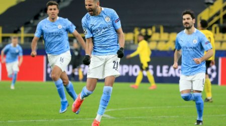 “Mançester Siti” Çempionlar Liqasının finalına yüksəldi - Mahrez dubl edib