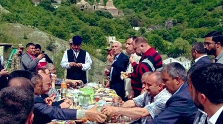 Udilər Pasxa bayramını Kəlbəcərdə qeyd etdilər - FOTO