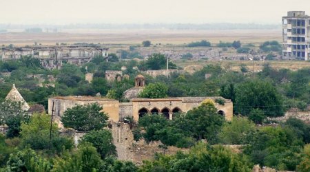 ABŞ-ın nümayəndə heyəti Pənahəli xanın sarayında - FOTO