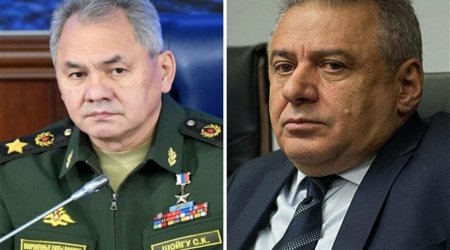 Ermənistanın müdafiə naziri yenə Moskvadadır – Şoyqu ilə nədən danışdılar?