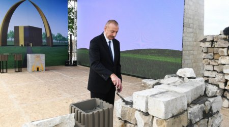 Ağdam Zəfər muzeyinin tağları günəş istiqamətində hərəkət edəcək - FOTOLAR